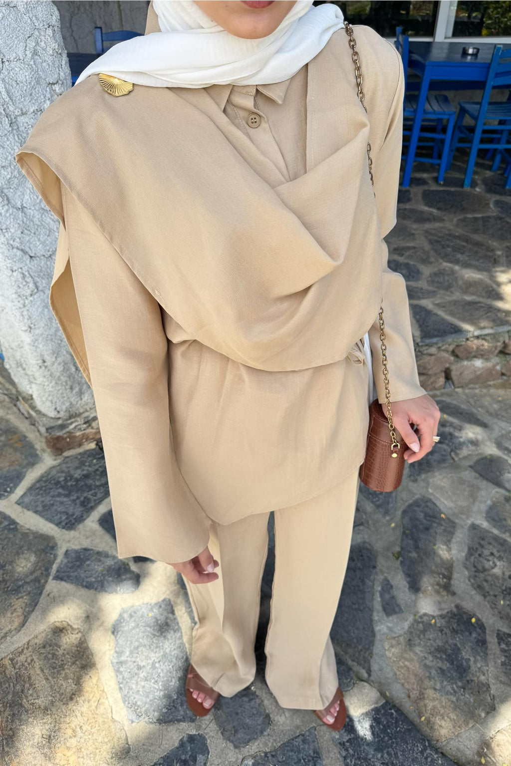 Alaçatı Dress White