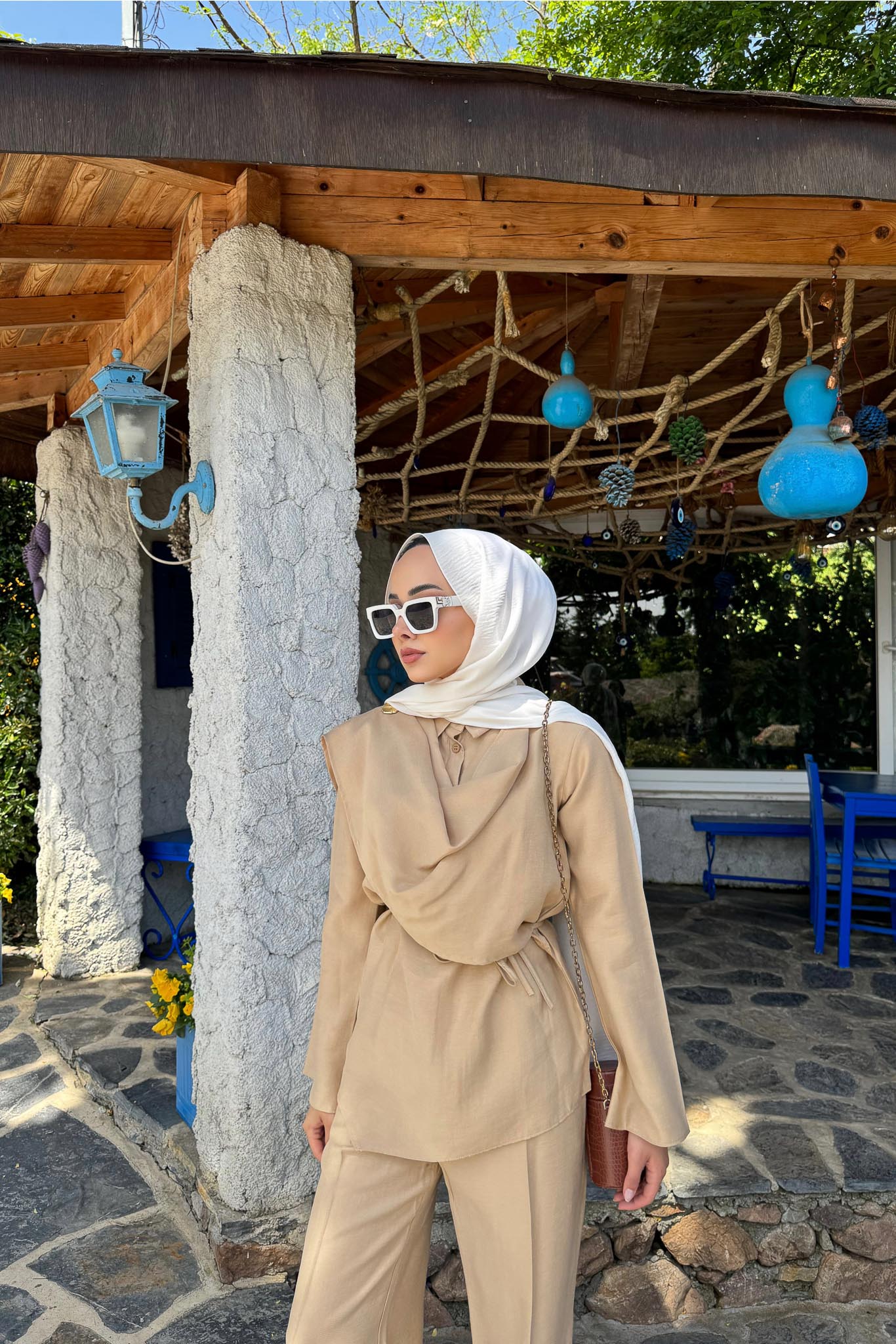 Alaçatı Dress White
