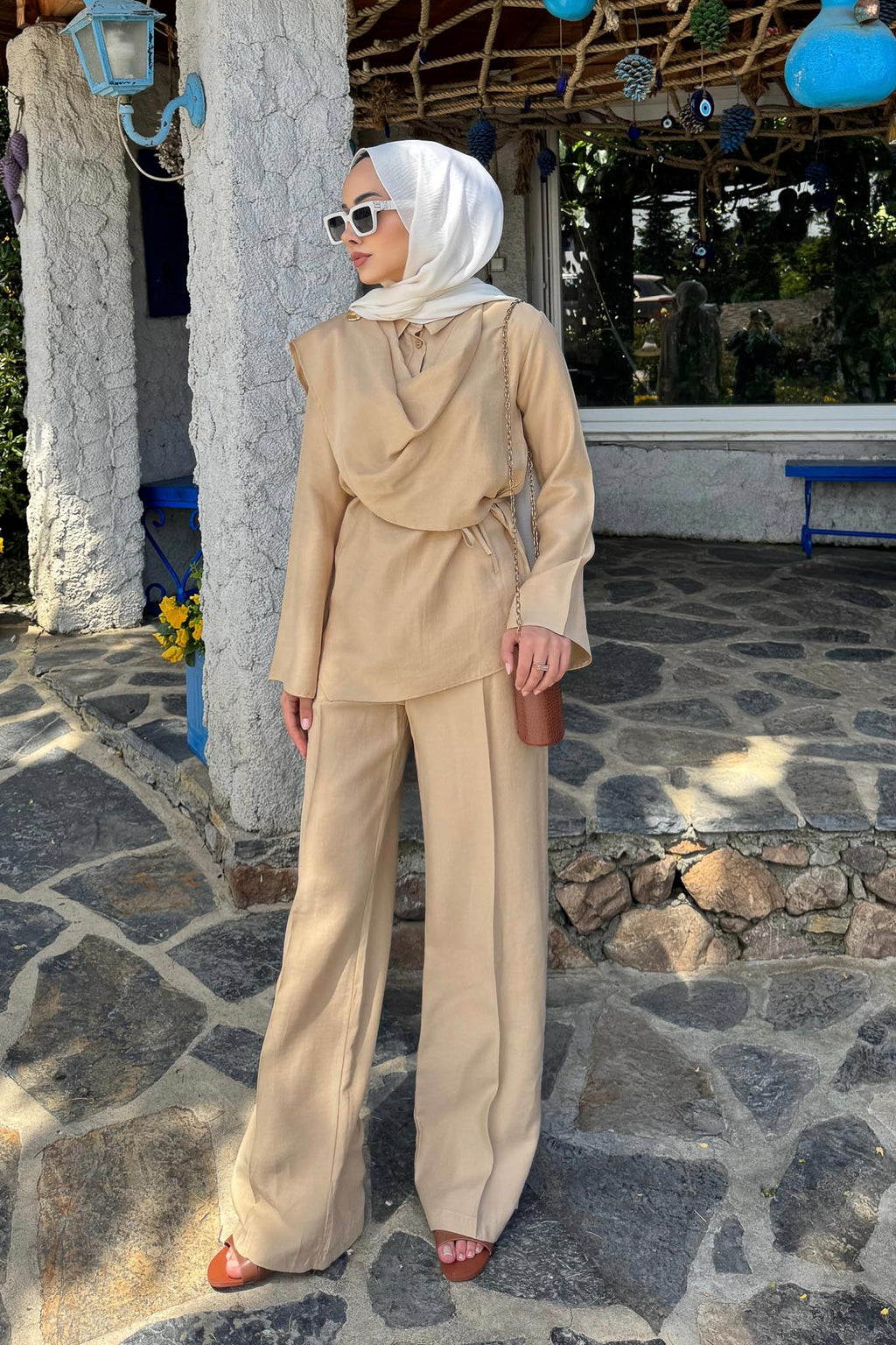 Alaçatı Dress White