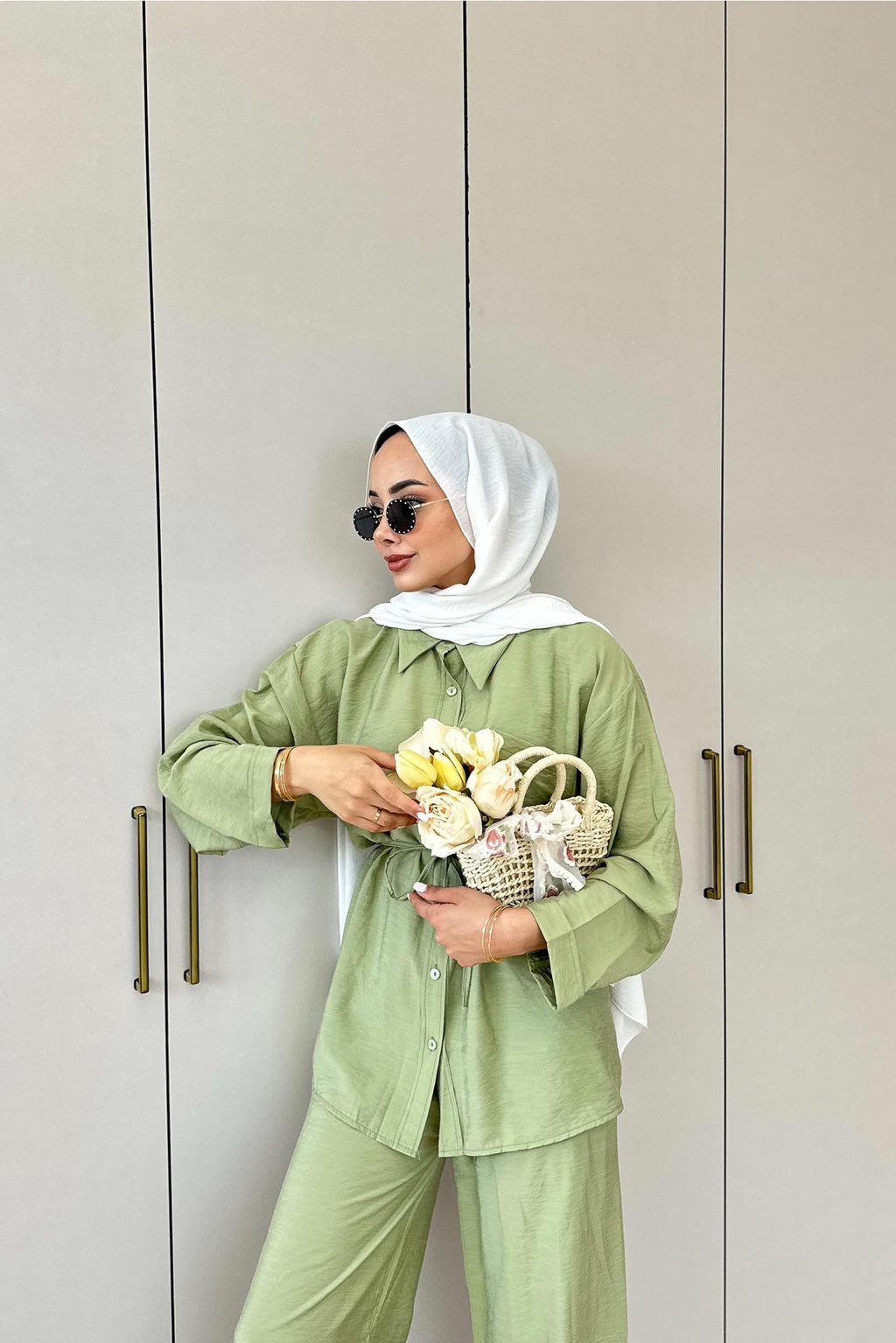 Alaçatı Dress White