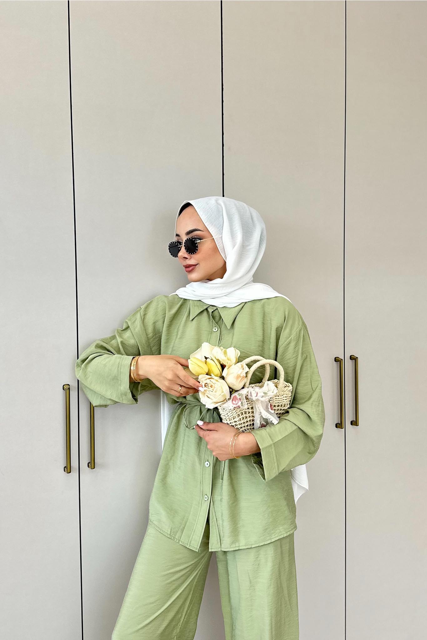 Alaçatı Dress White