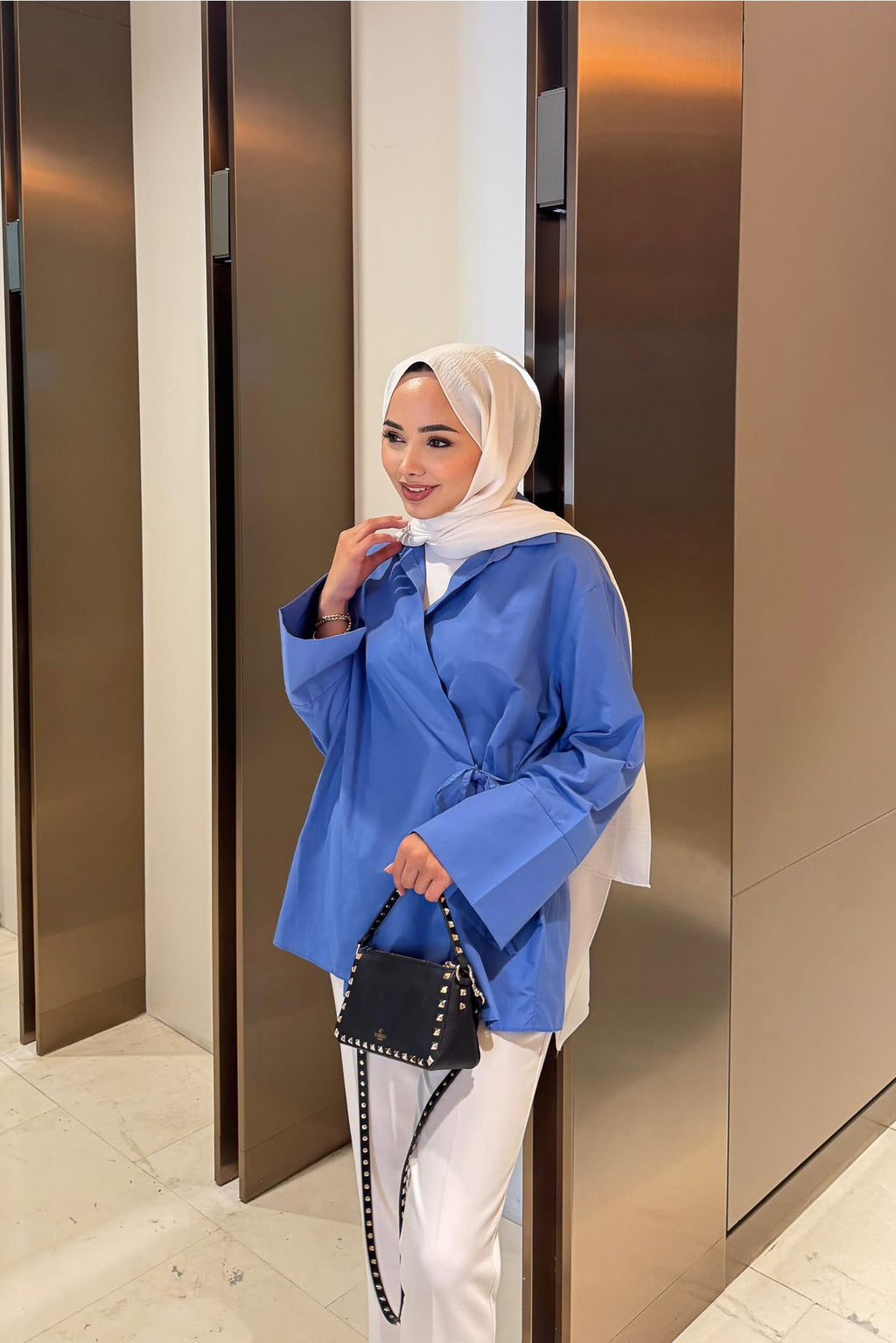 Alaçatı Dress White
