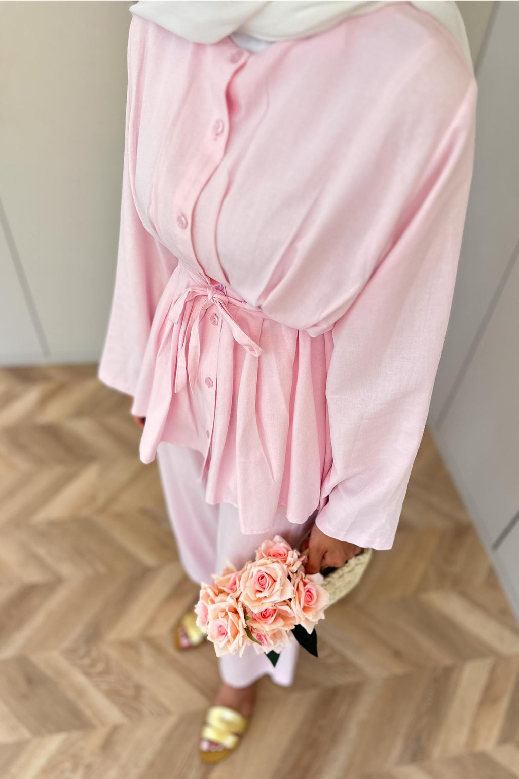 Alaçatı Dress White