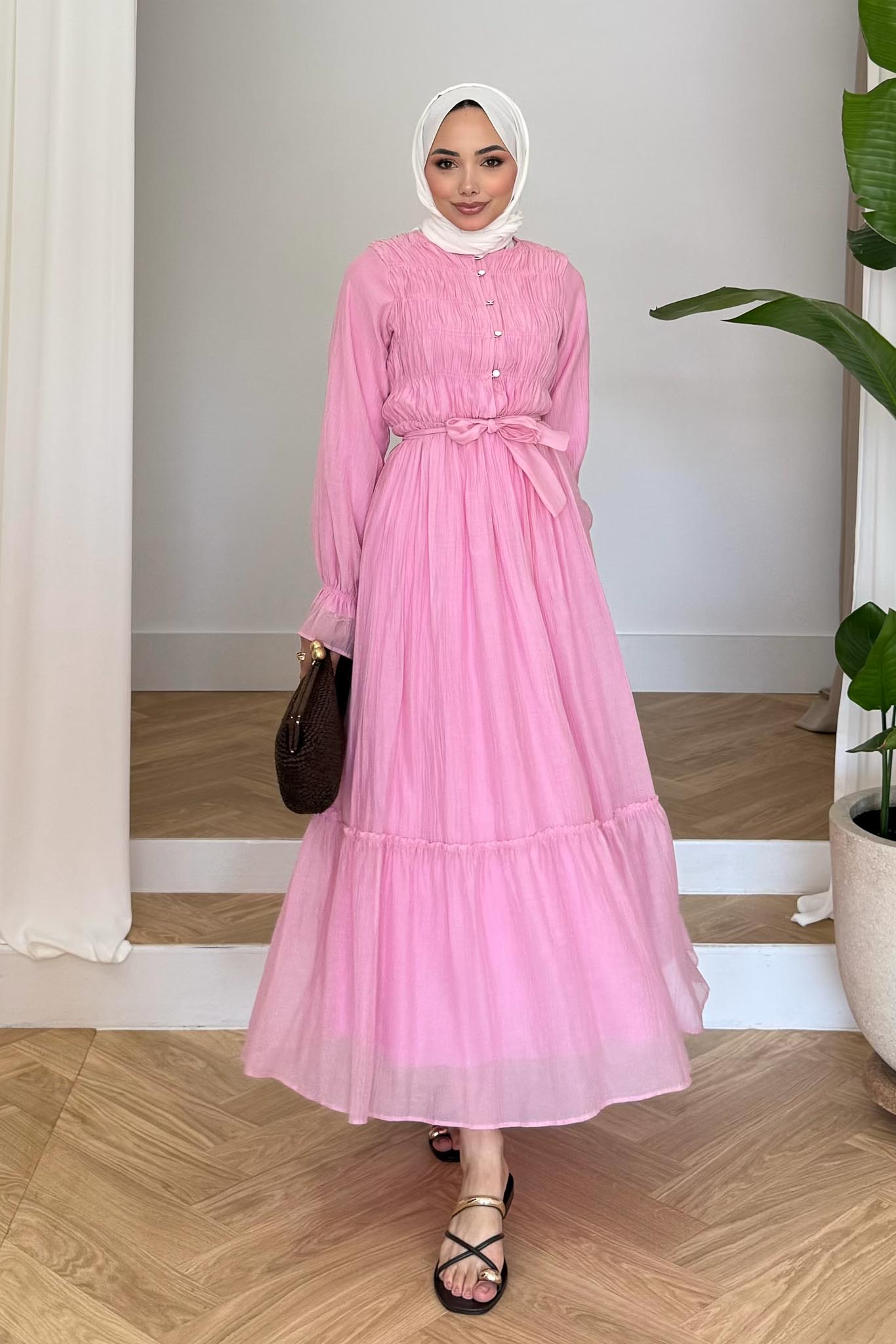 Ajda Pleated Skirt Set Petrol