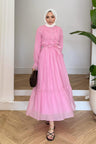 Ajda Pleated Skirt Set Petrol