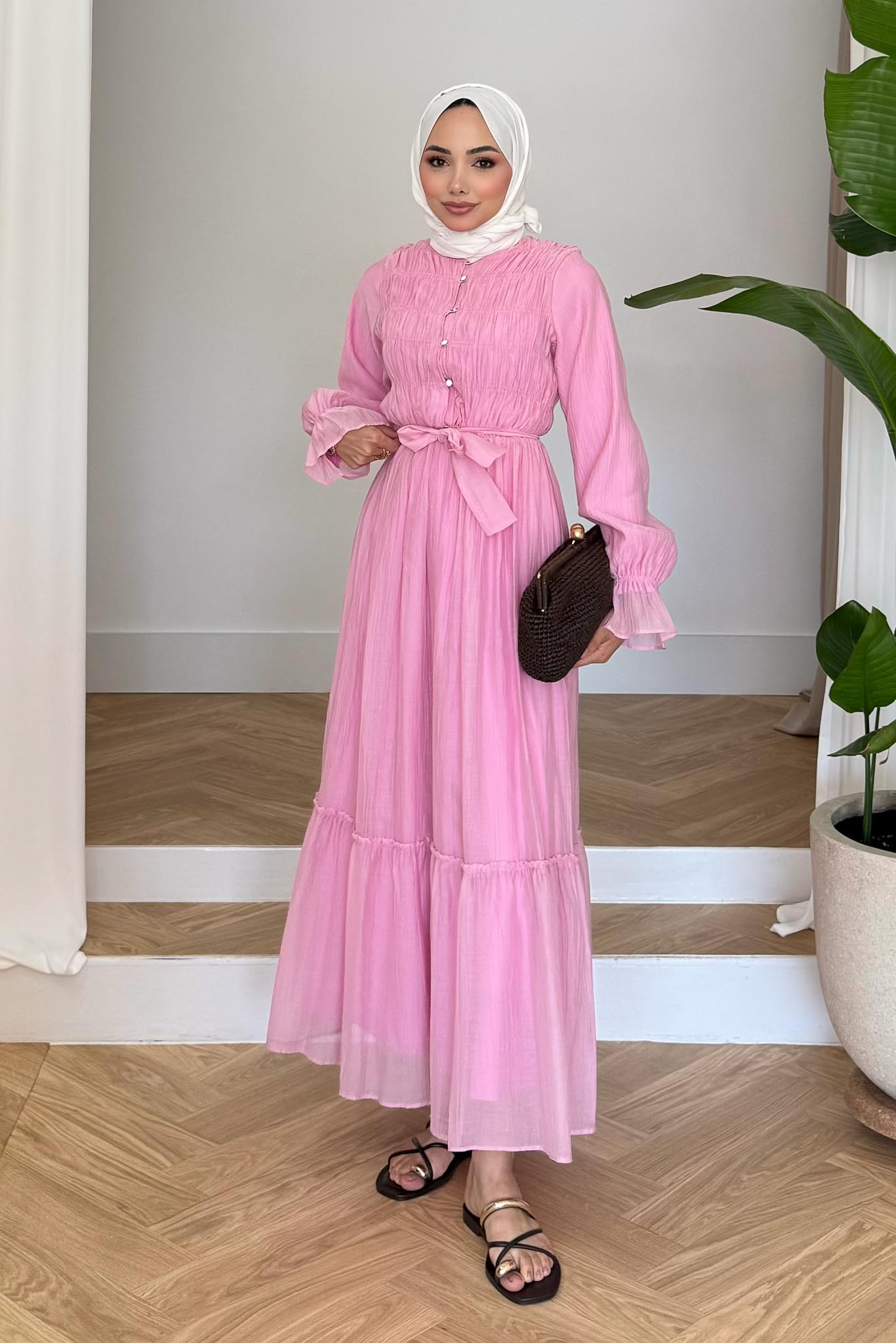 Ajda Pleated Skirt Set Petrol