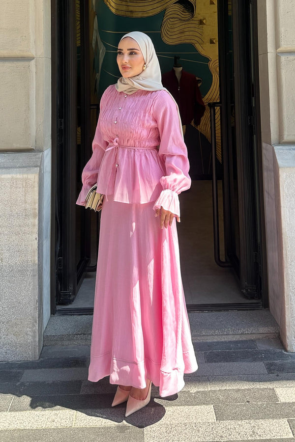 Büzgü Gipe Takım Pembe