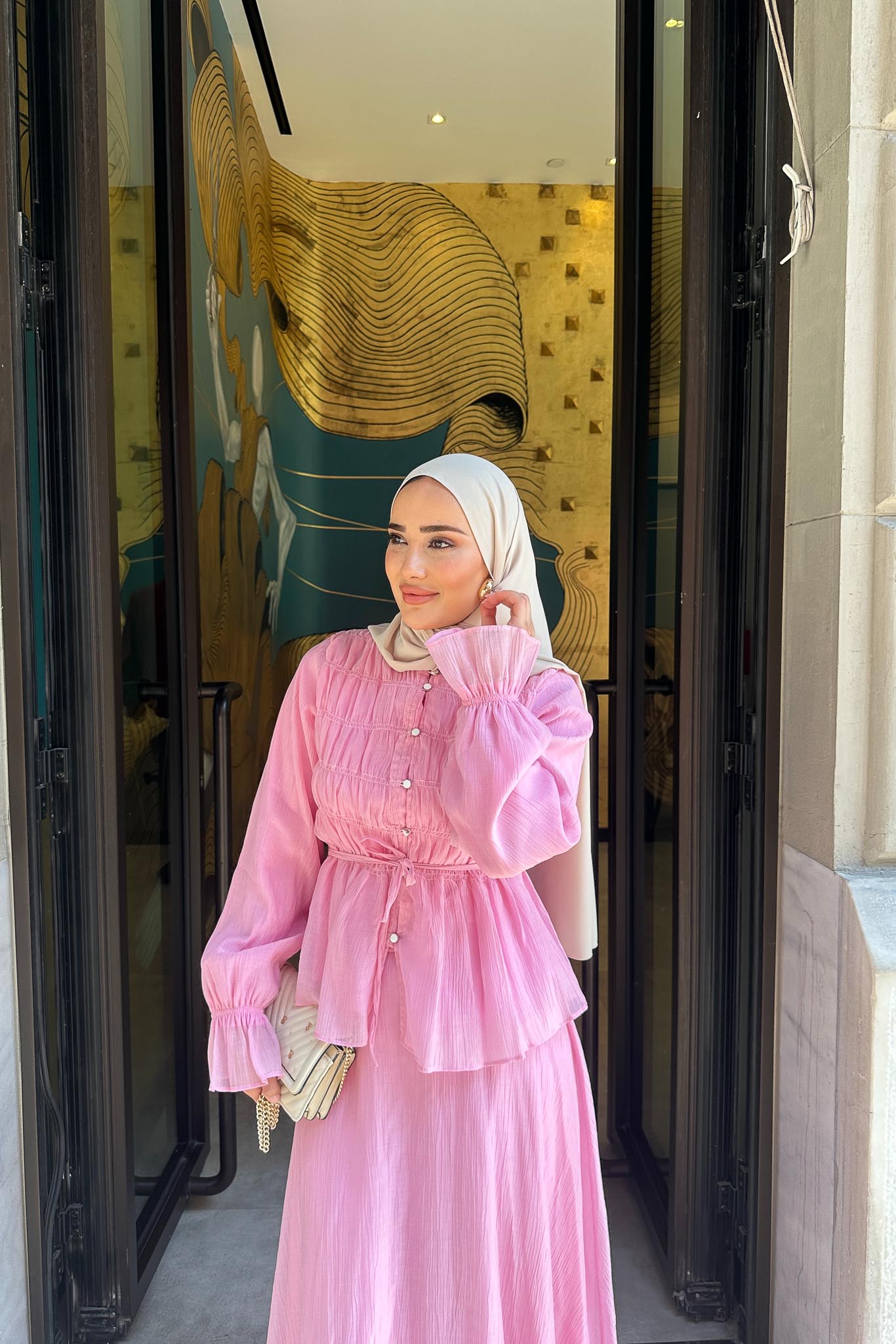 Büzgü Gipe Takım Pembe