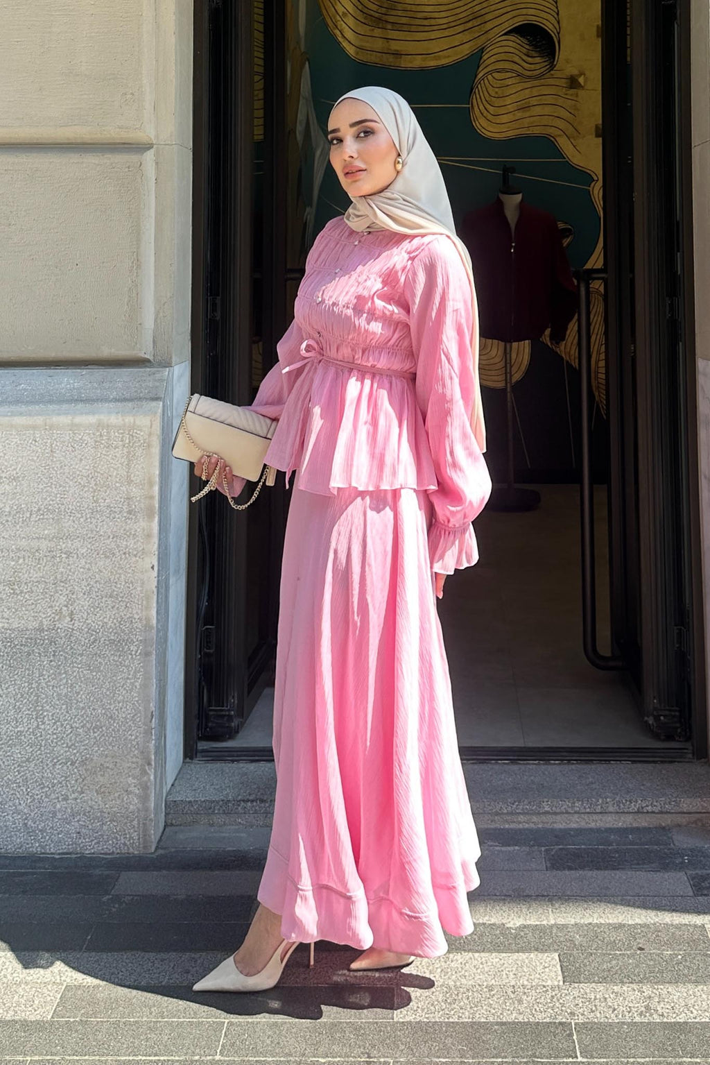 Büzgü Gipe Takım Pembe
