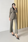 Armia Pleated Detailed Suit Light Lilac
