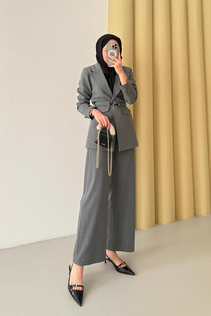 Armia Pleated Detailed Suit Light Lilac