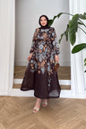 Ajda Pleated Skirt Set Petrol