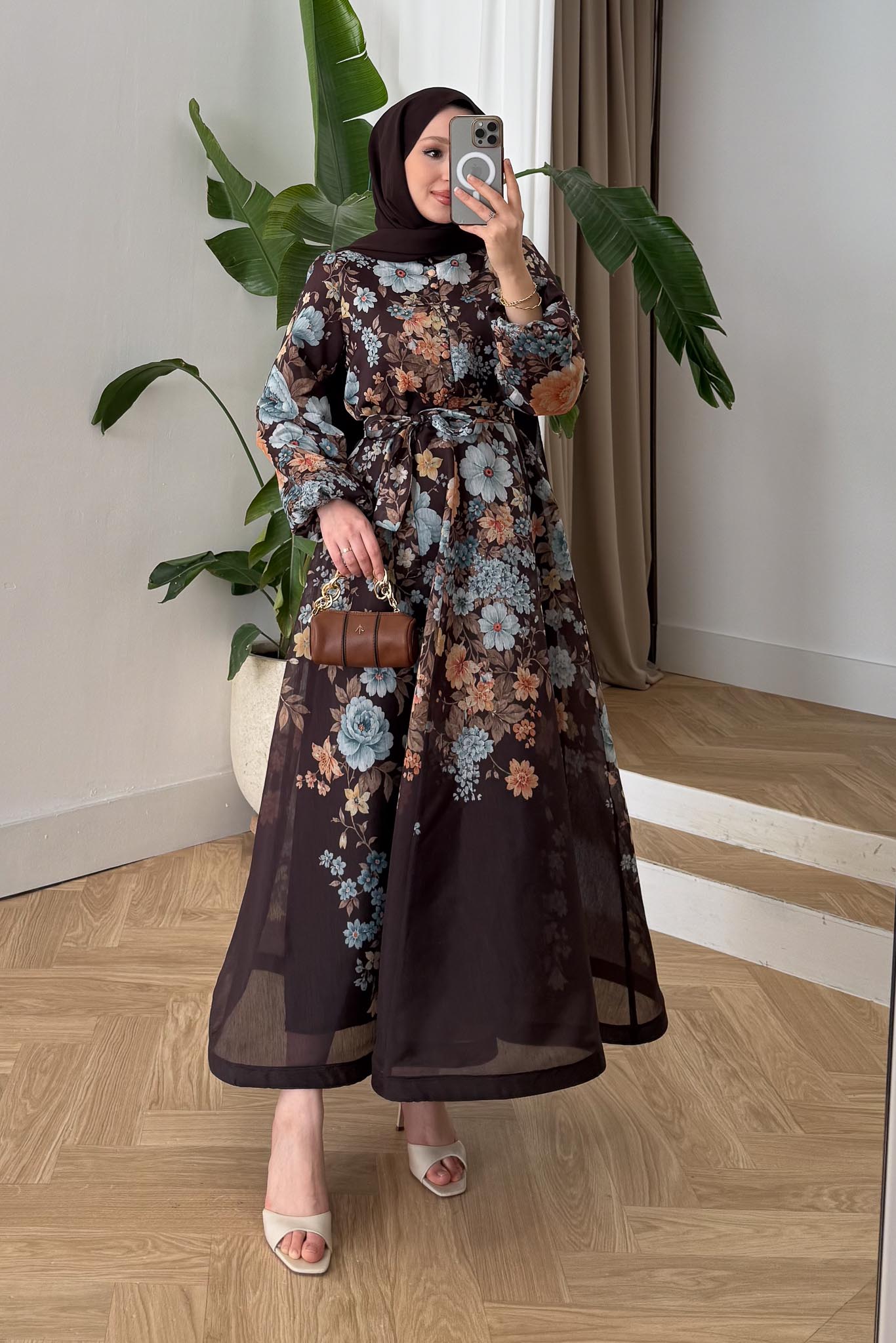 Ajda Pleated Skirt Set Petrol