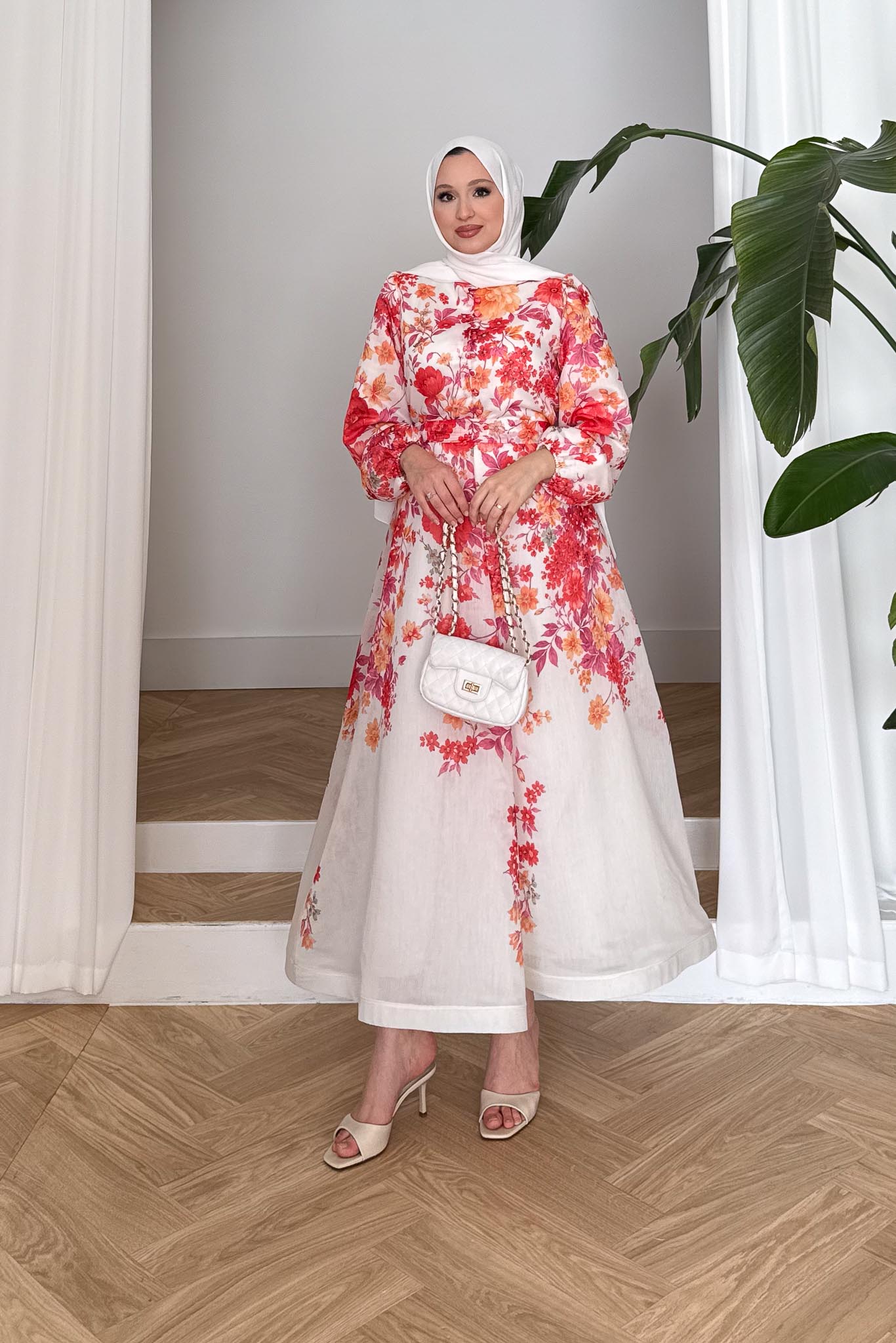 Ajda Pleated Skirt Set Petrol