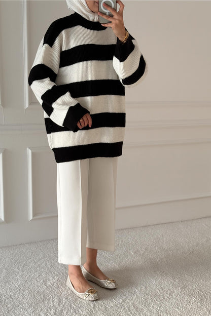 Ajda Pleated Skirt Set Petrol