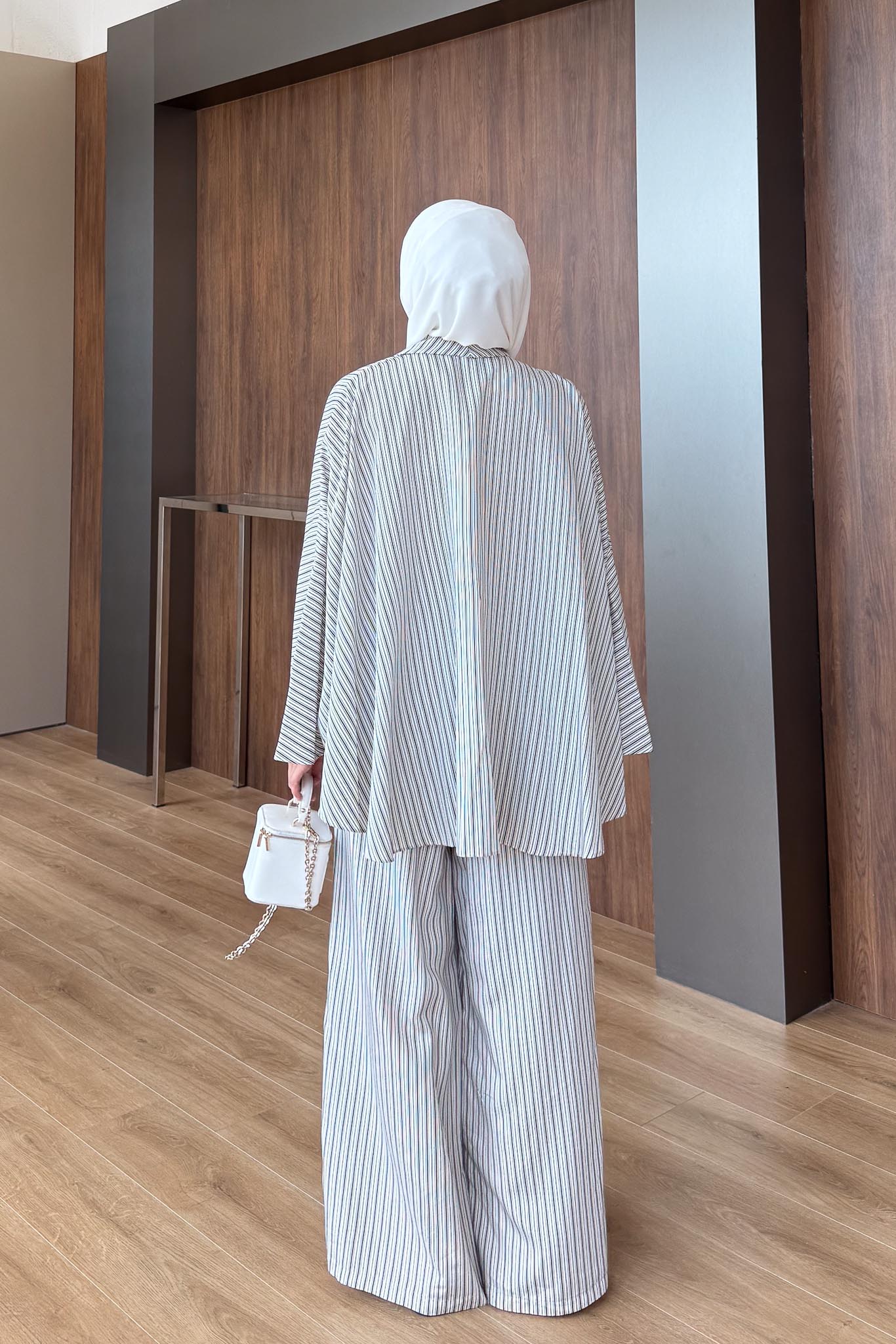 Seyran Pleated Dress Beige