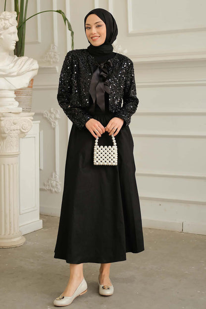 Clara Gold Set Black