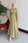 Tayi Dress Olive Green
