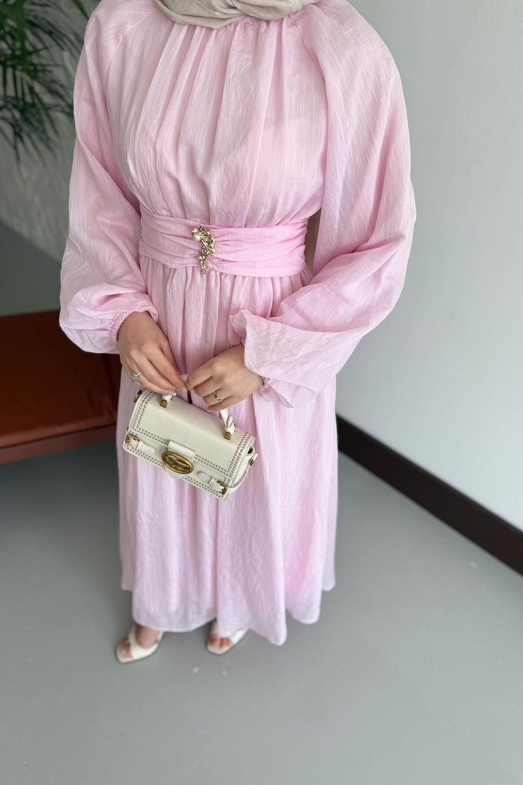 Tayi Elbise Pembe