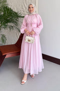 Tayi Elbise Pembe