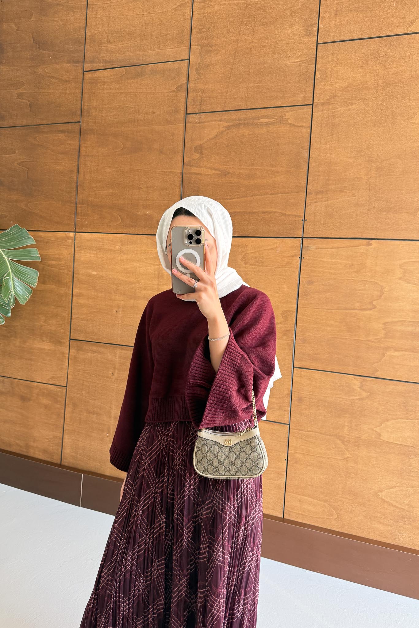 Tied Linen Skirt Beige