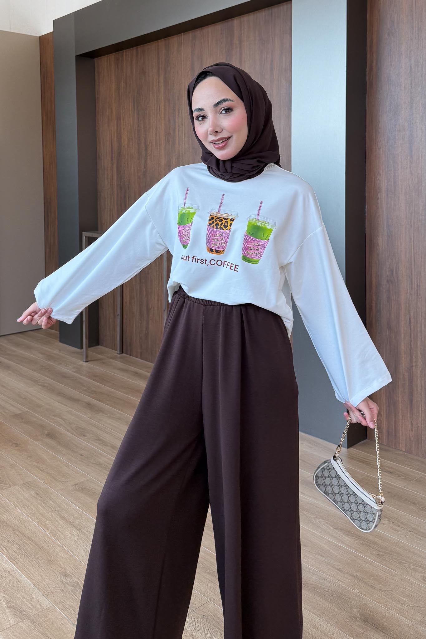 Caffee Desenli Tunik