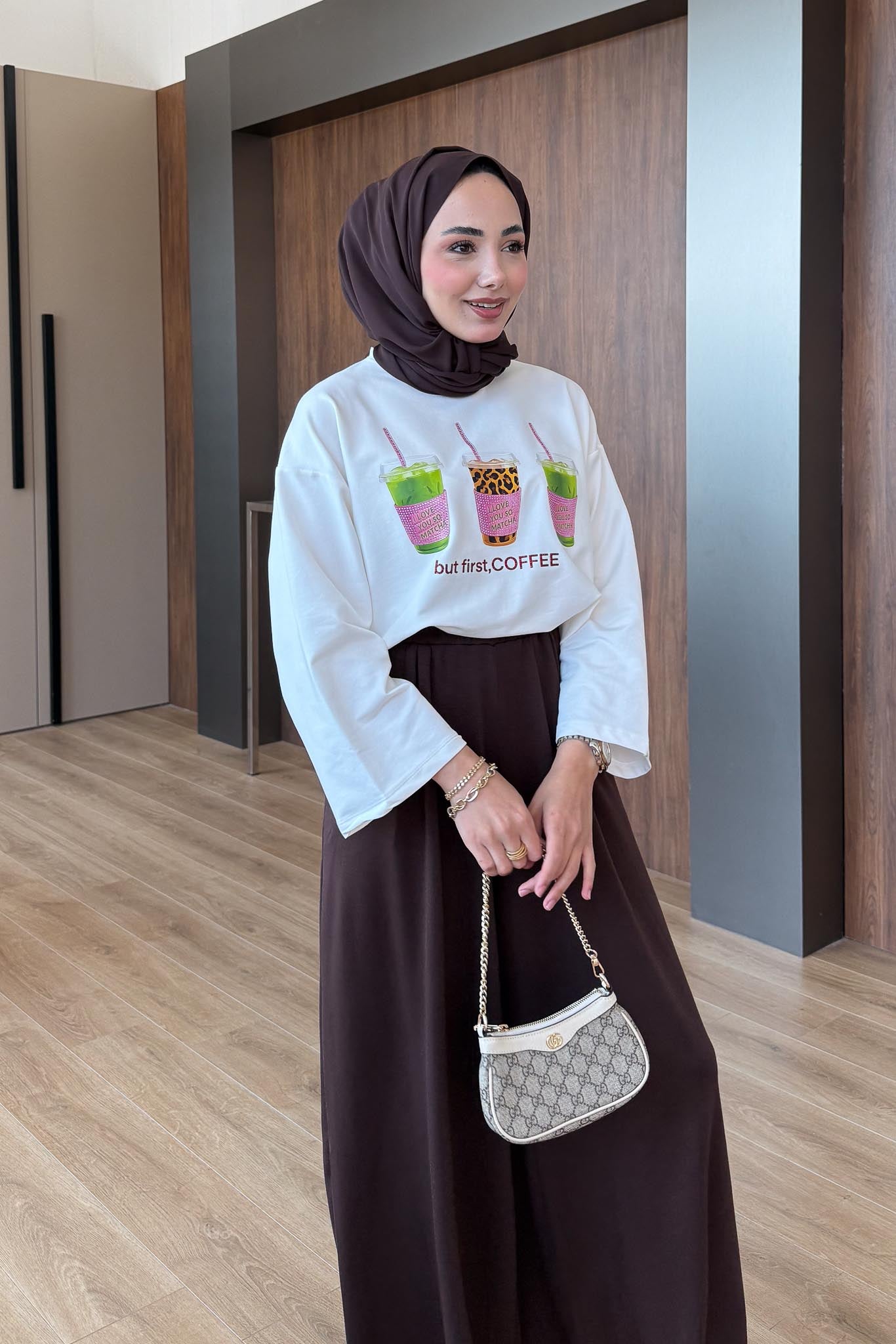 Caffee Desenli Tunik