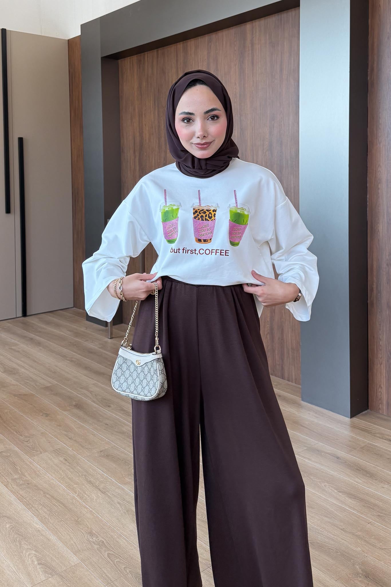 Caffee Desenli Tunik