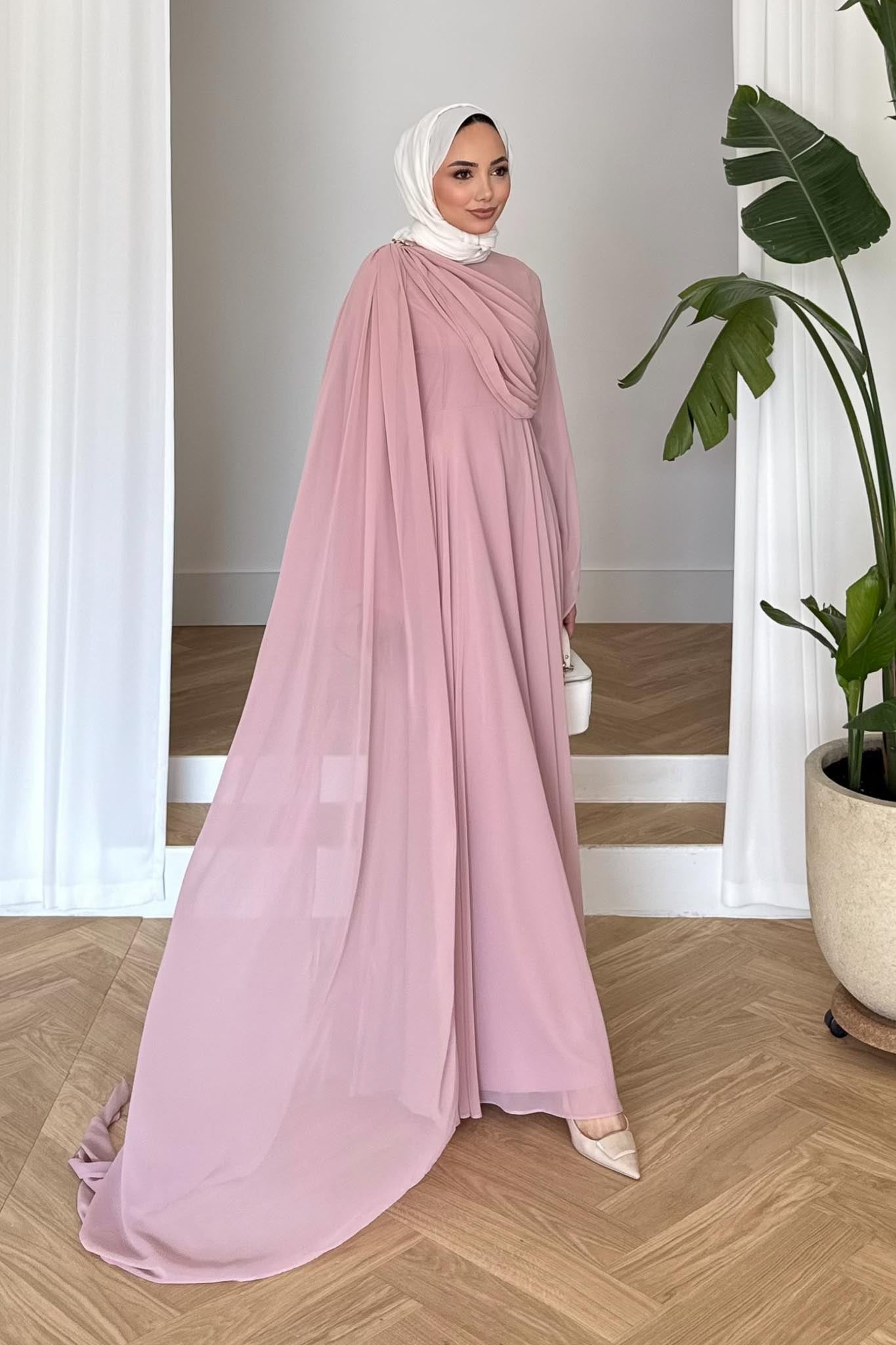 Diva Abiye Elbise Pembe