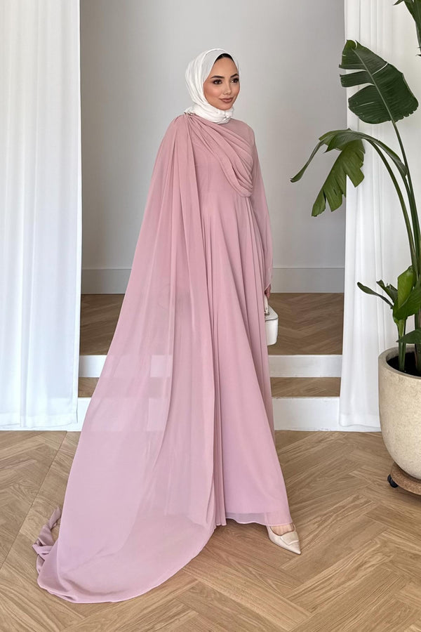 Diva Abiye Elbise Pembe