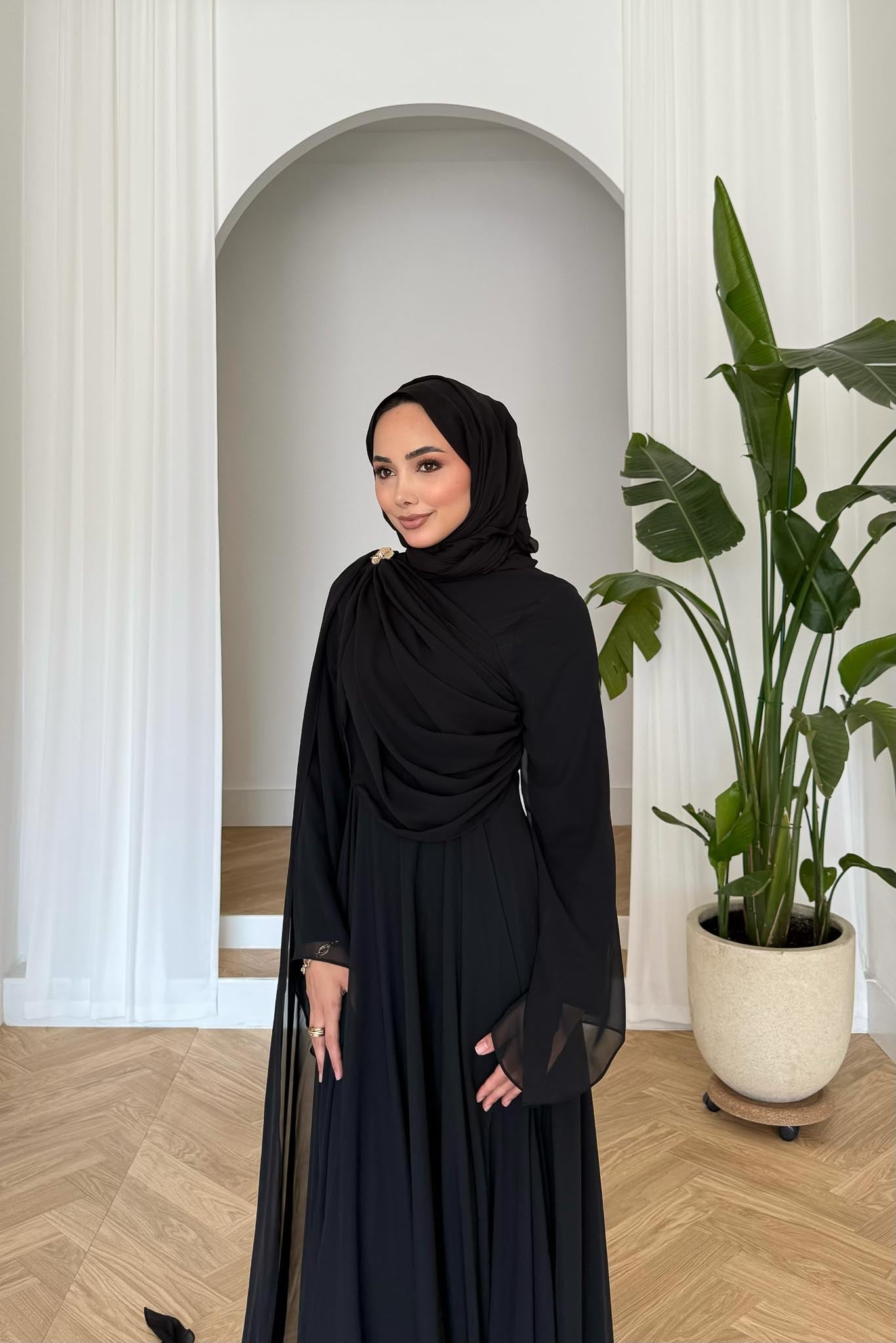Diva Abiye Elbise Siyah