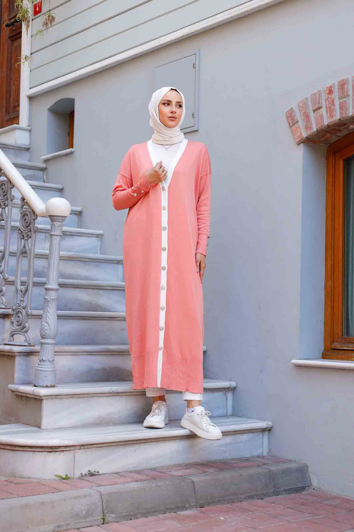 Always Mercerized Cardigan Camel