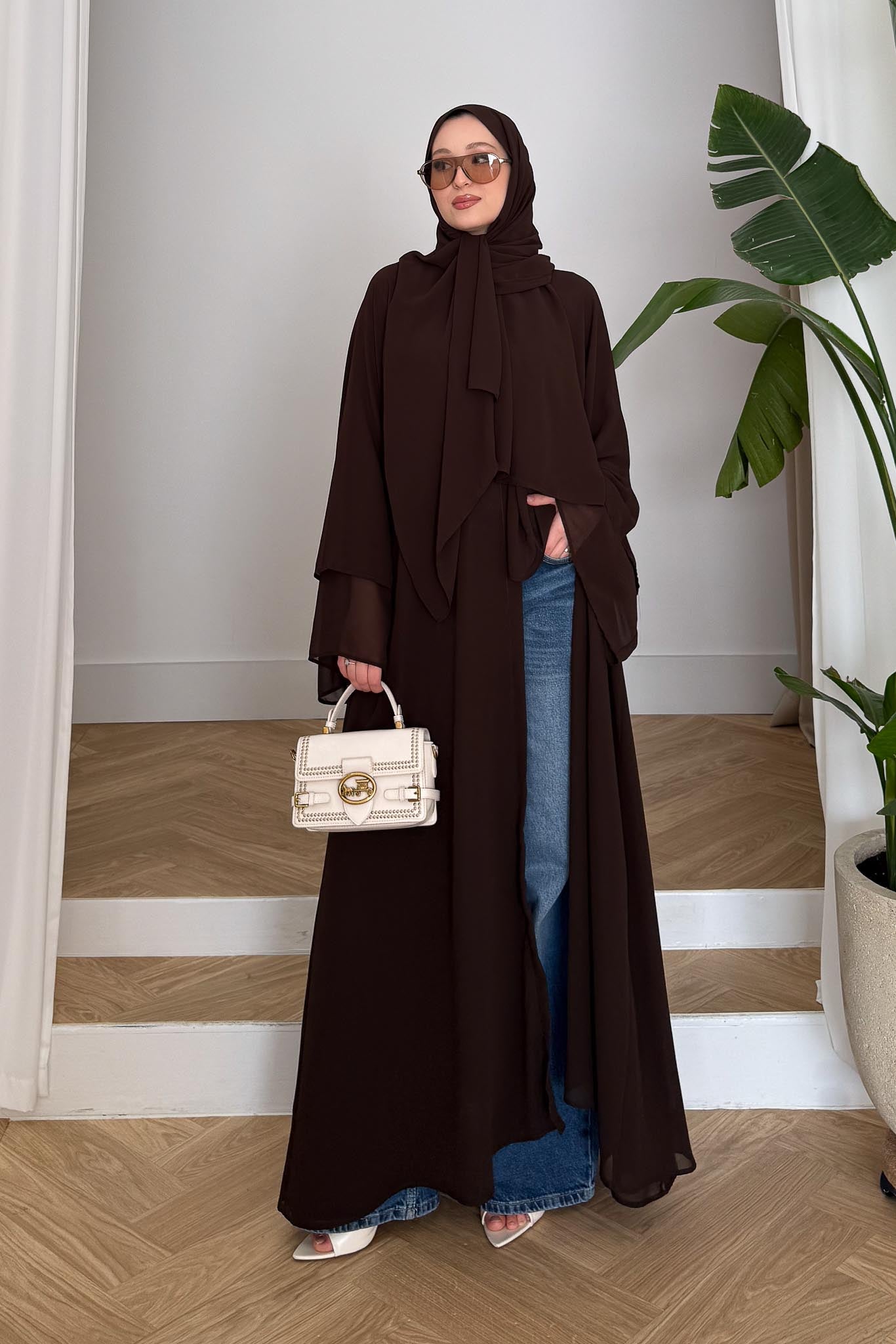 Neva Abaya Kahverengi