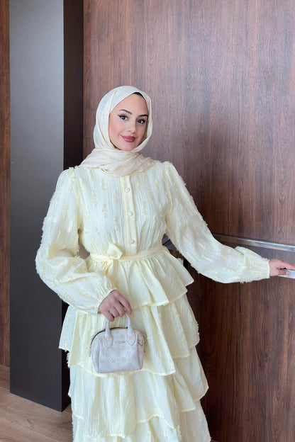 Xside Güpürlü Elbise Terayağ