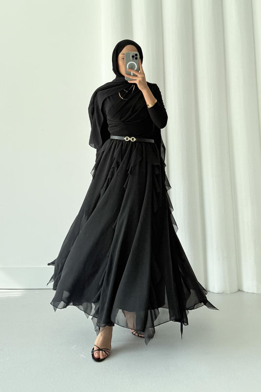New Hurrem Evening Dress Burgundy