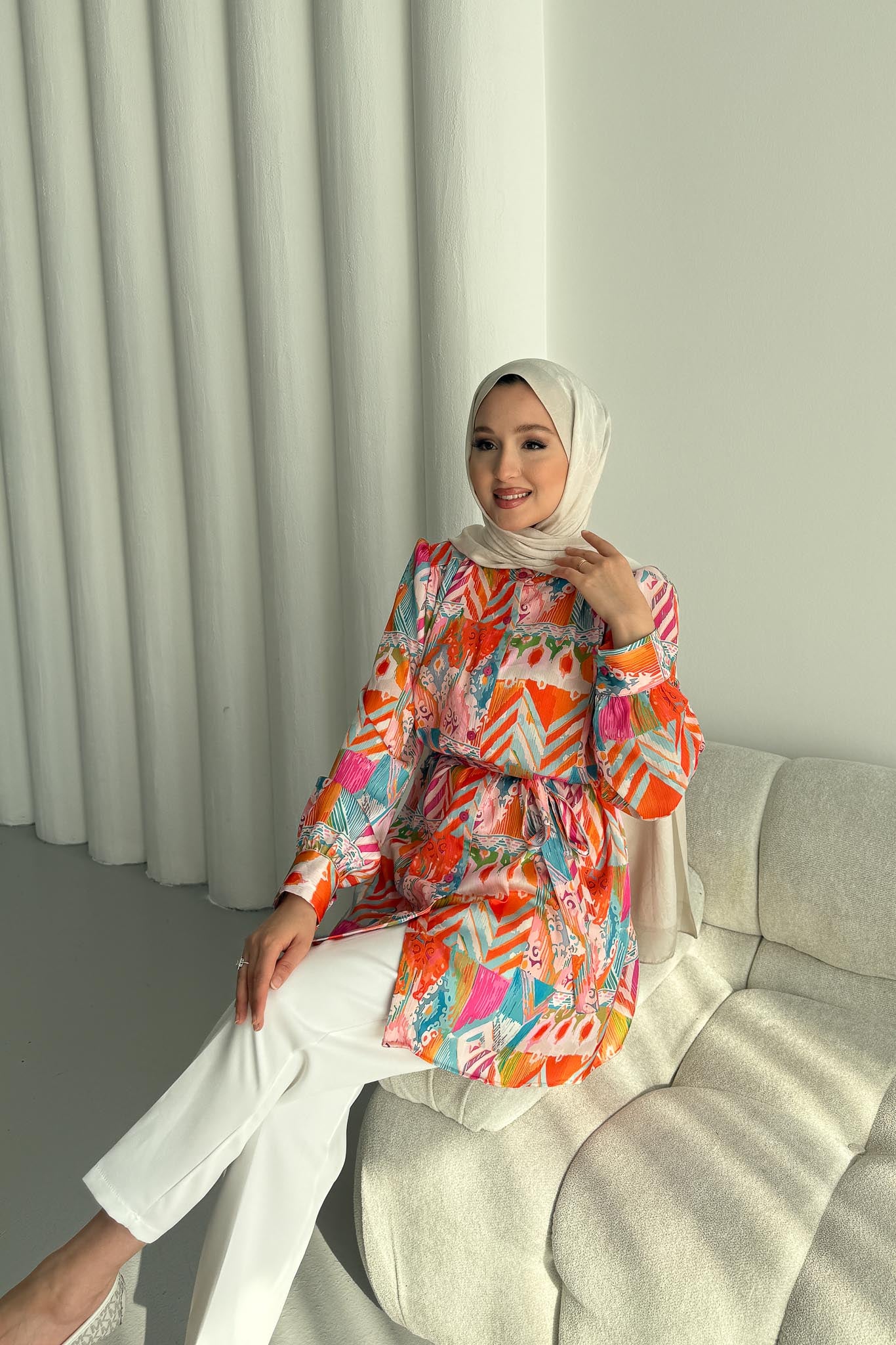 Ales Shoulder Lace Shirt Ecru