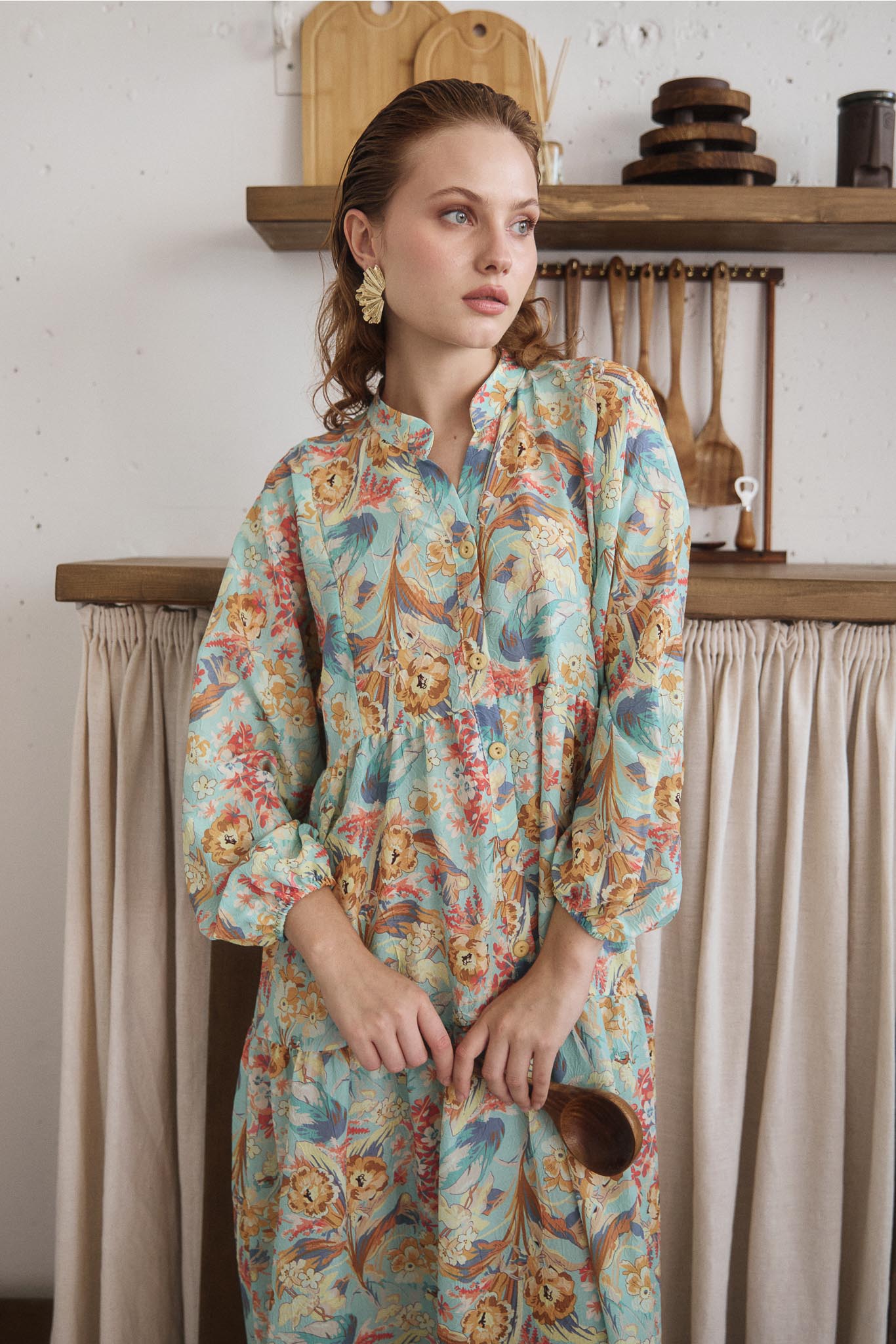 Design Patterned Ethnic Dress