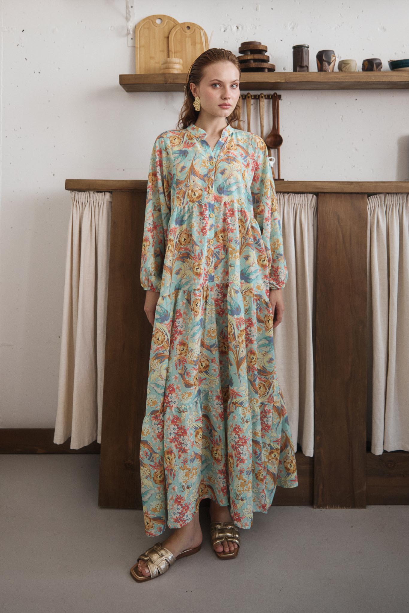 Design Patterned Ethnic Dress