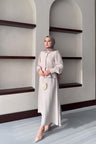 Ajda Pleated Skirt Set Petrol