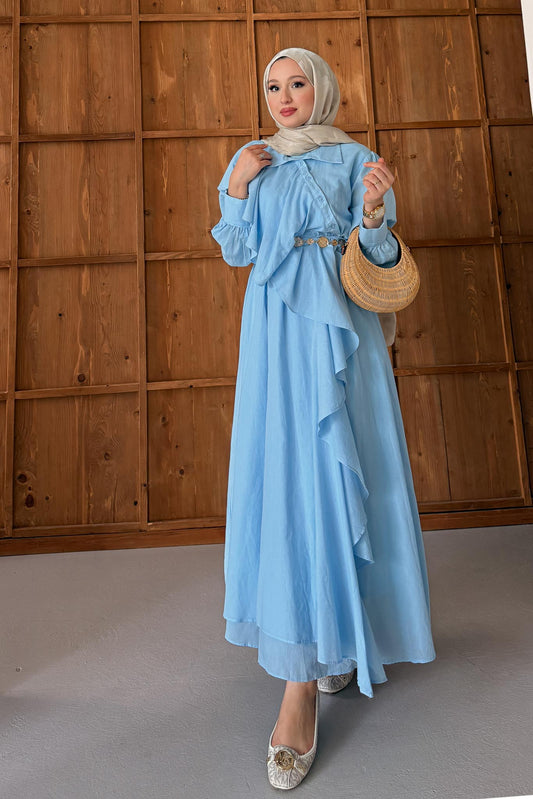 Alaçatı Dress White