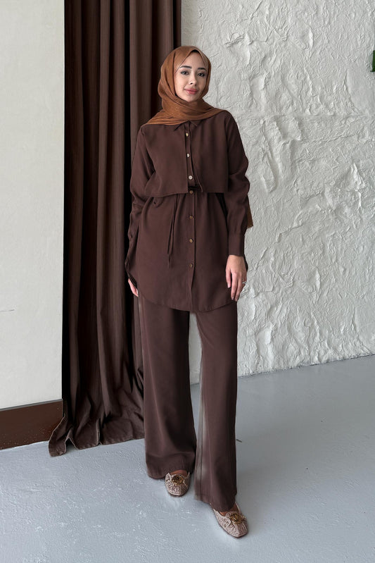 Ales Shoulder Lace Shirt Ecru