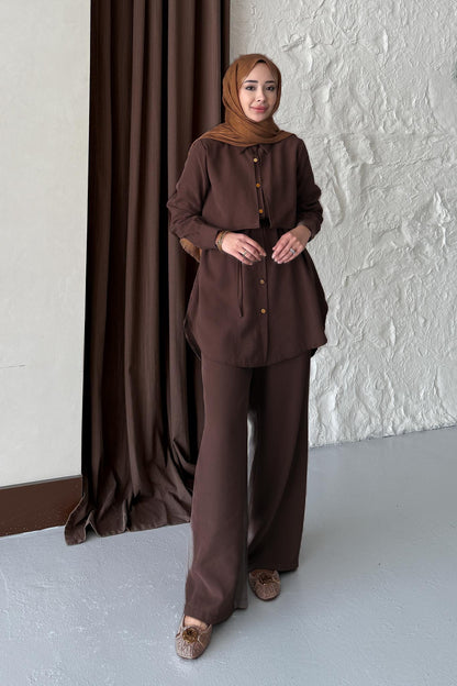 Ales Shoulder Lace Shirt Ecru