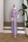 Seyran Pleated Dress Beige