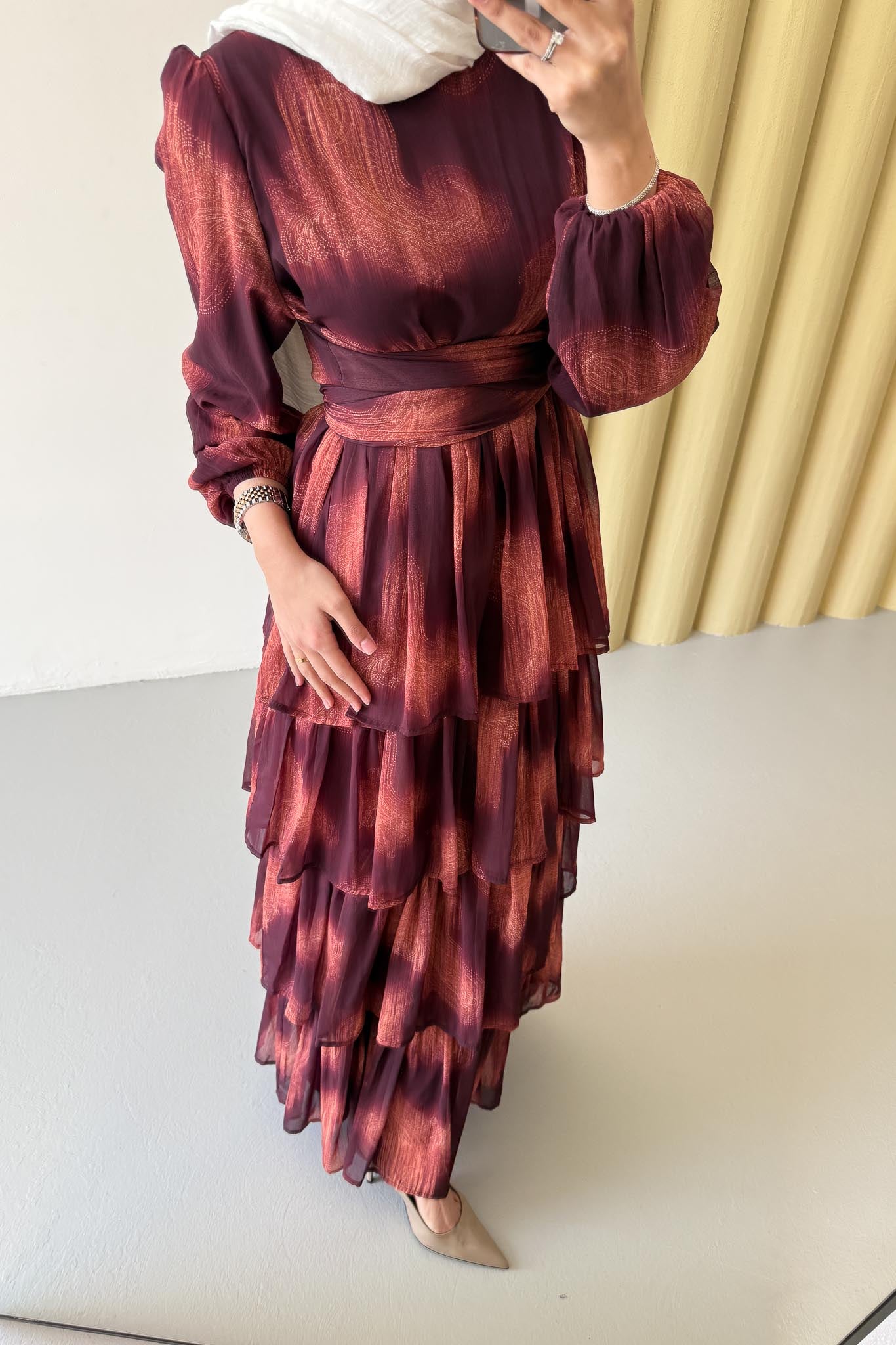 Design Patterned Ethnic Dress