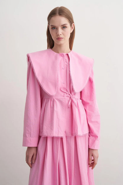 Seyran Pleated Dress Beige