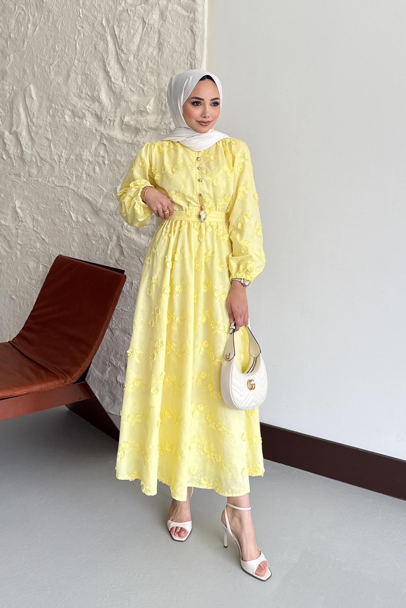 Mona Elbise Sarı