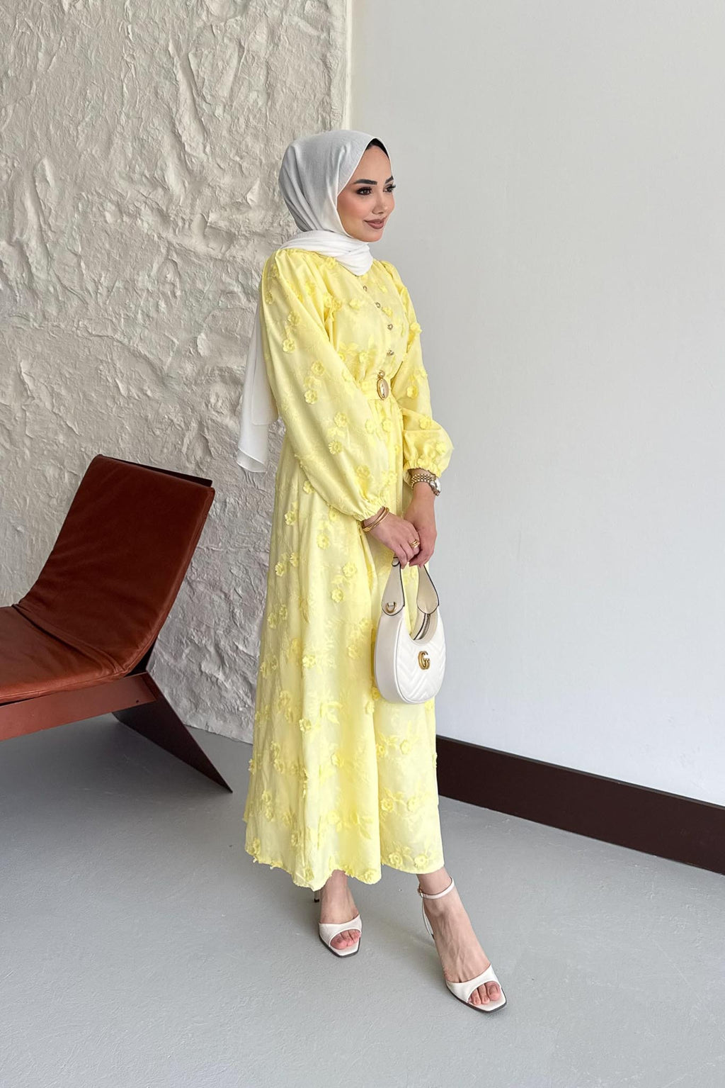Mona Elbise Sarı