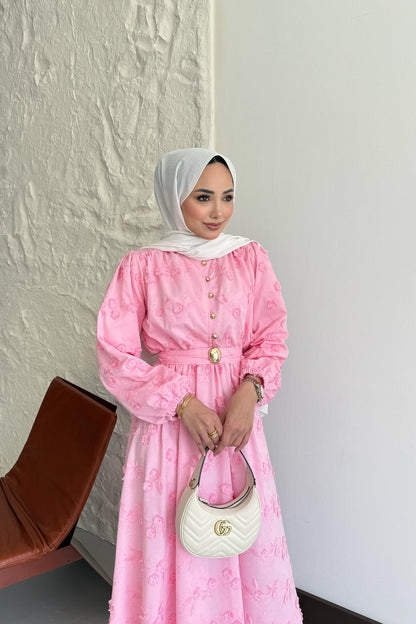 Mona Lace Dress White