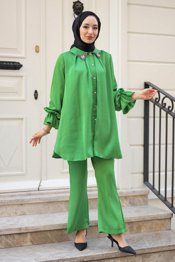 Galia Stone Set Green