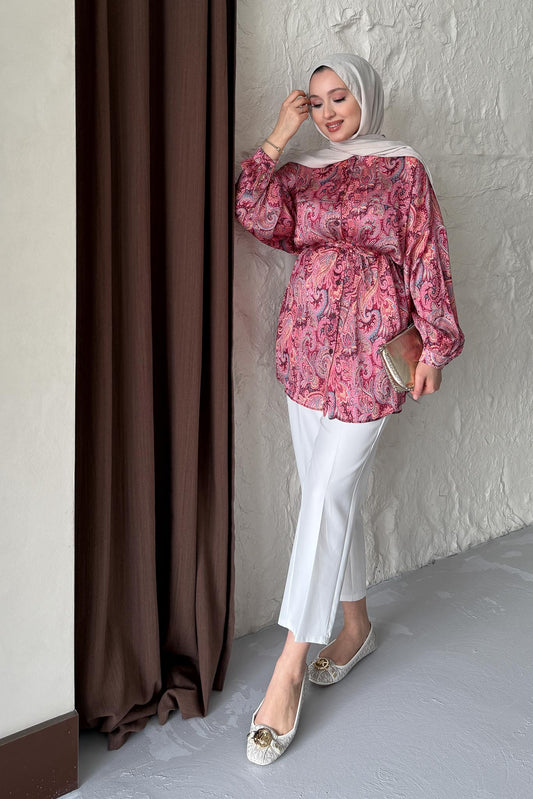 Ales Shoulder Lace Shirt Ecru